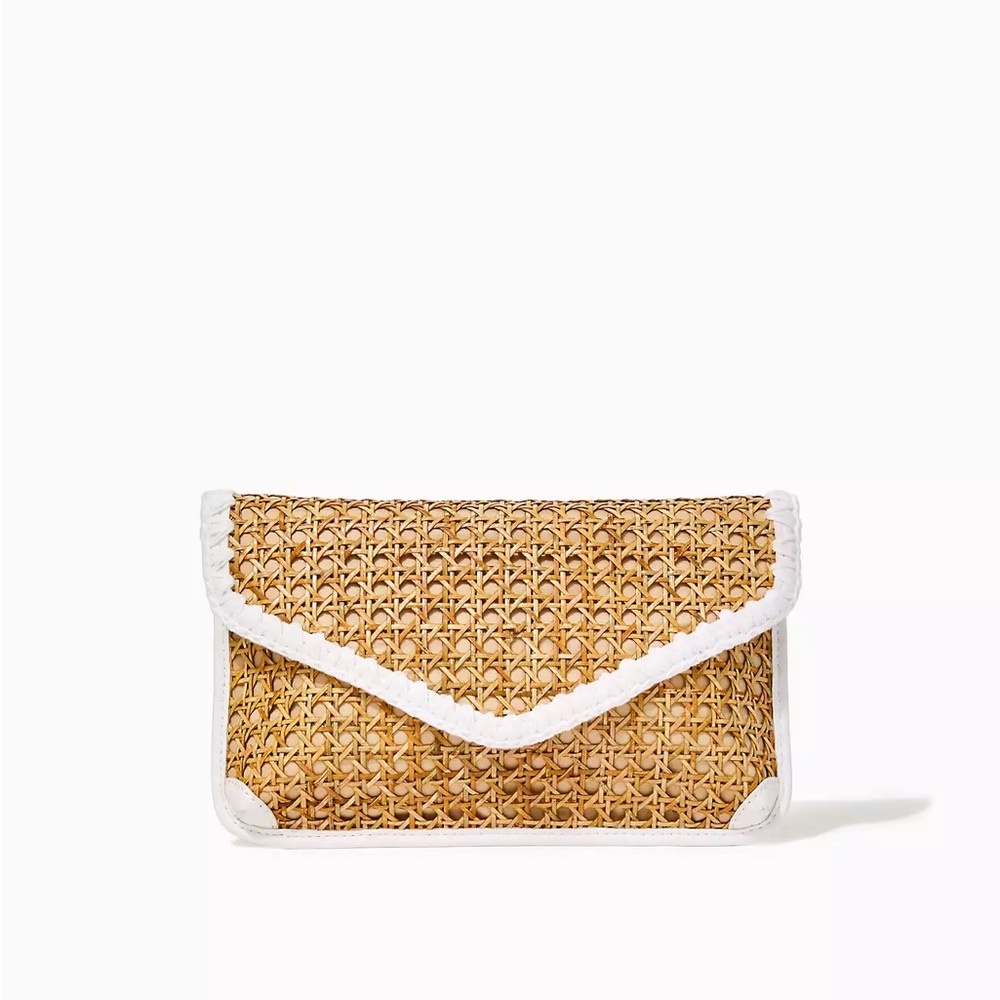 Lilly Pulitzer St. Barts Cane Clutch